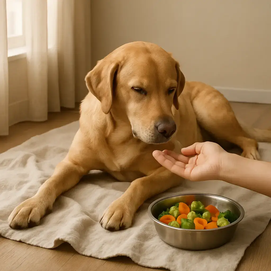 Sanfte Unterstützung bei Giardien beim Hund mit natürlicher Ernährung und Hausmitteln